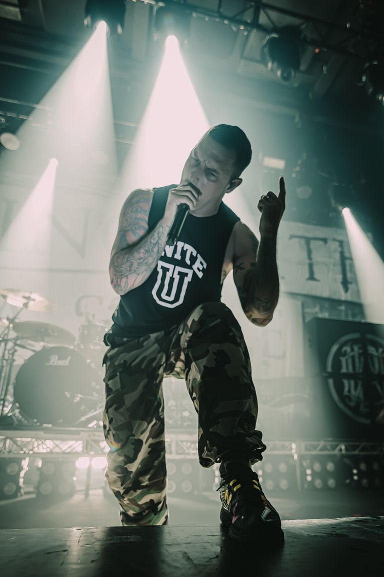 Parkway Drive performing live in Adelaide at Hindley Street Music Hall